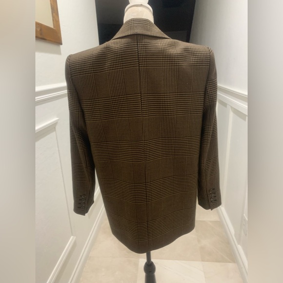 Alice and Olivia Colley Strong Shoulder Blazer Size 4 - Picture 8 of 14